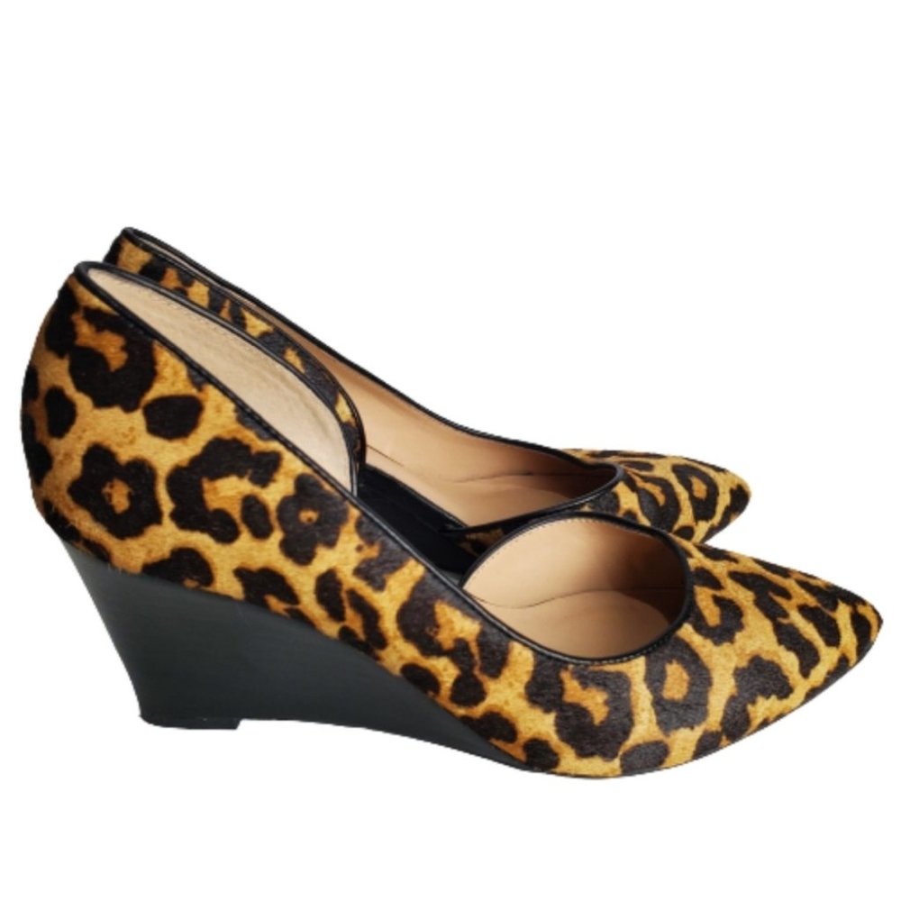 Sold Frano Sarto ◼️ Animal Print Wedges